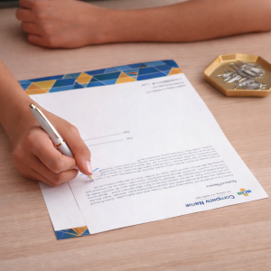 ورق مراسلات