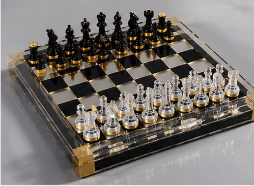 Acrylic Chess Set